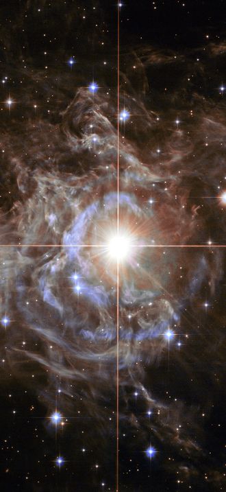 Hubble image of variable star RS Puppis