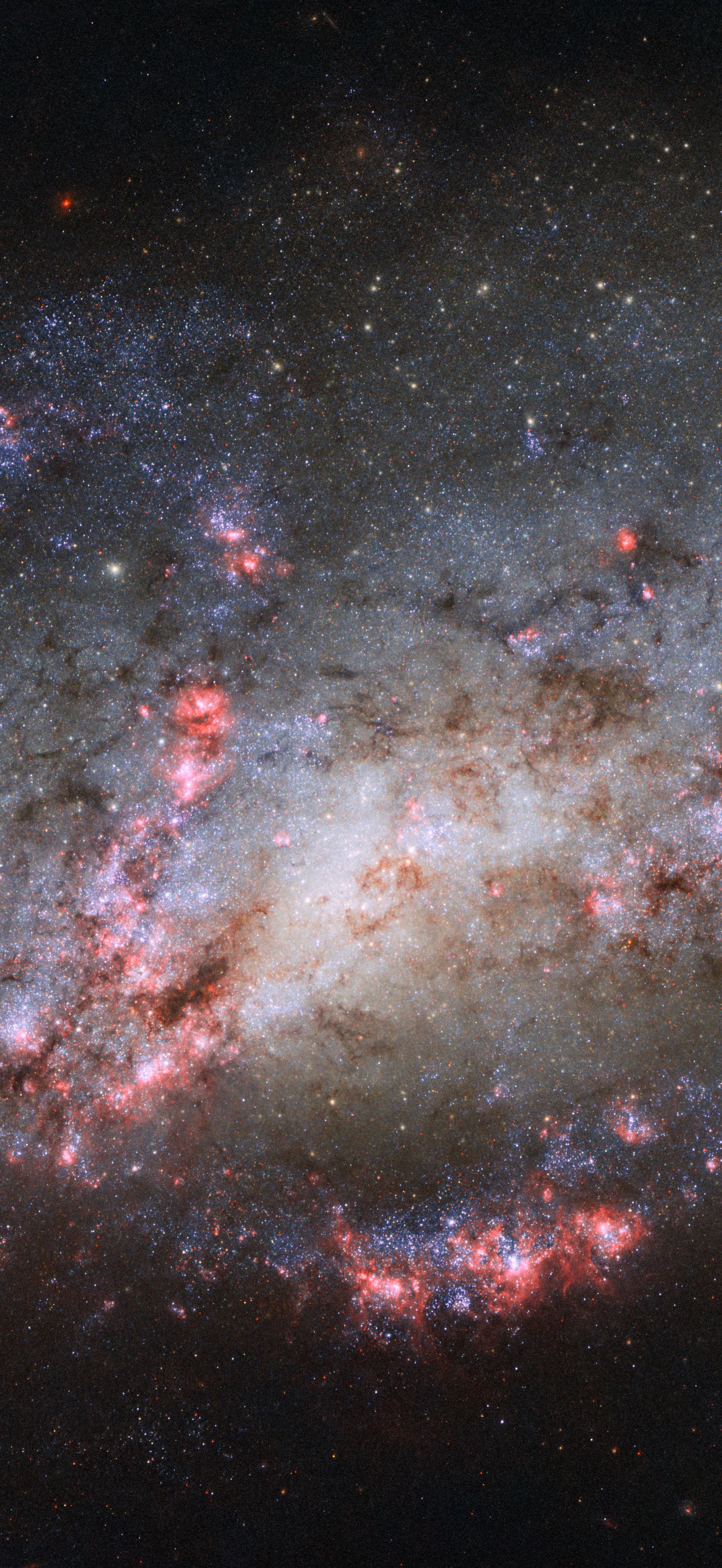 Result of a galactic crash