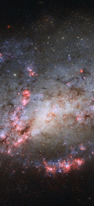 Result of a galactic crash