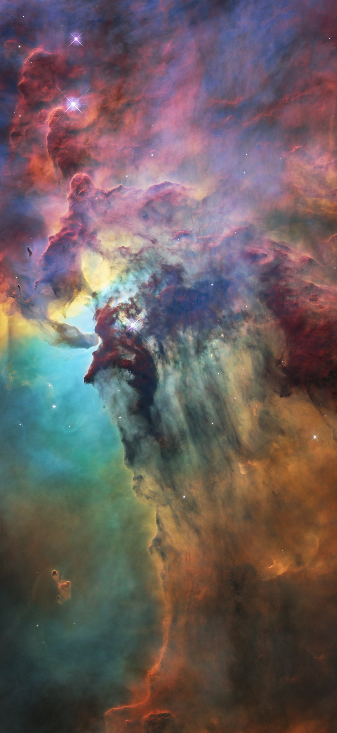 Hubble's 28th birthday picture: The Lagoon Nebula