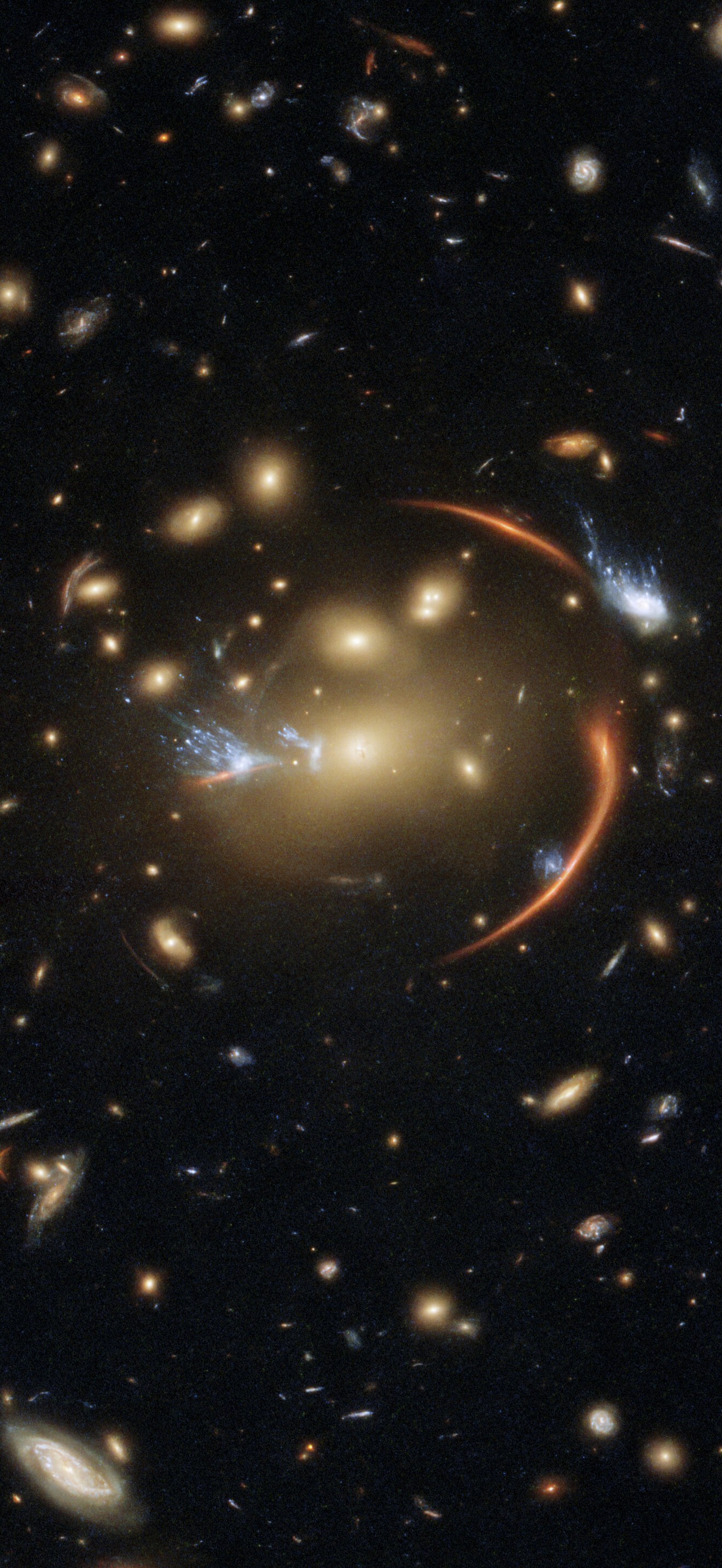 Cosmic Lens Flare