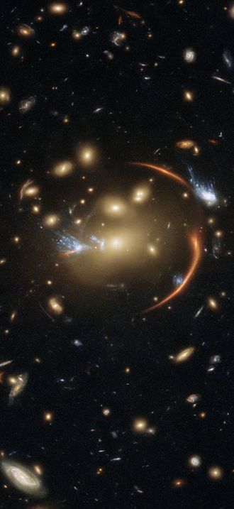 Cosmic Lens Flare