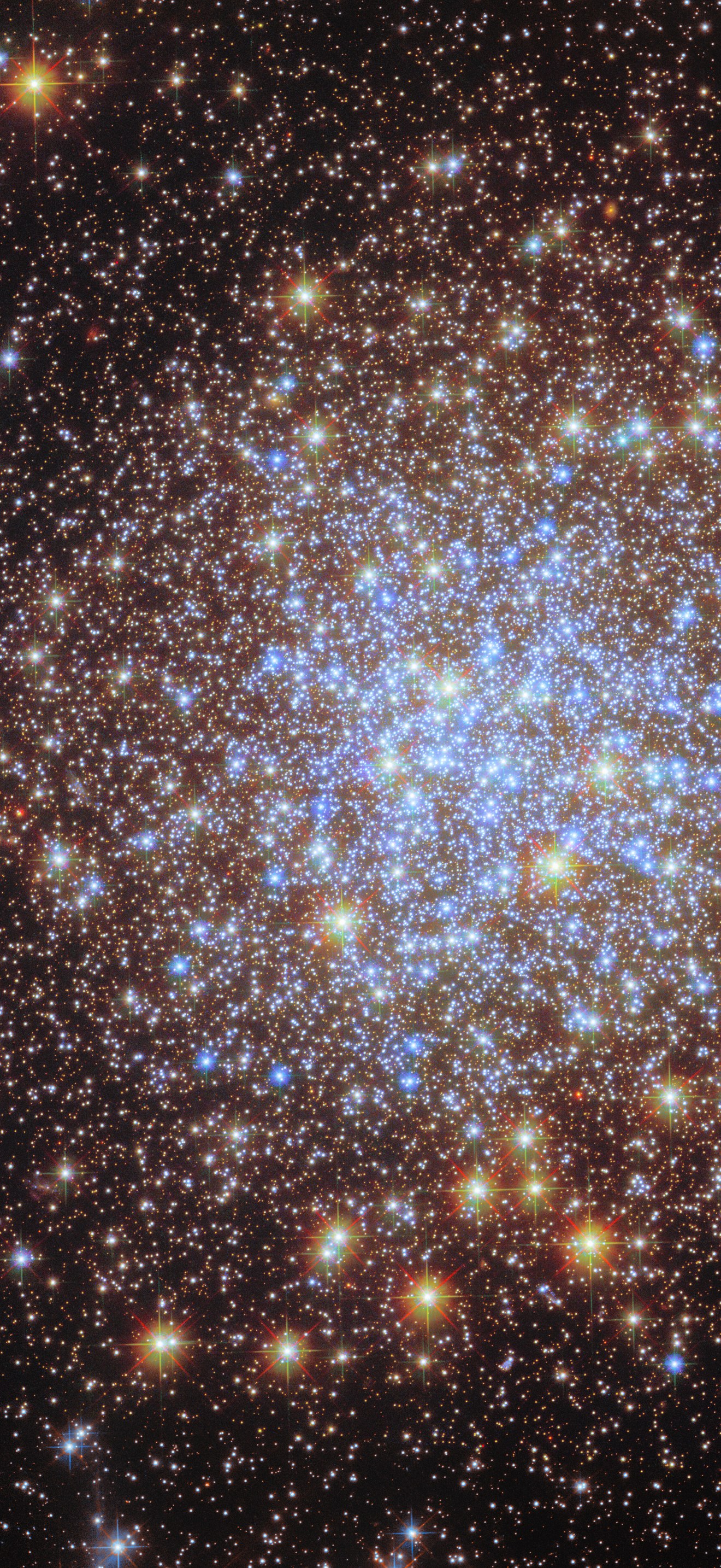 A glittering cluster shines again