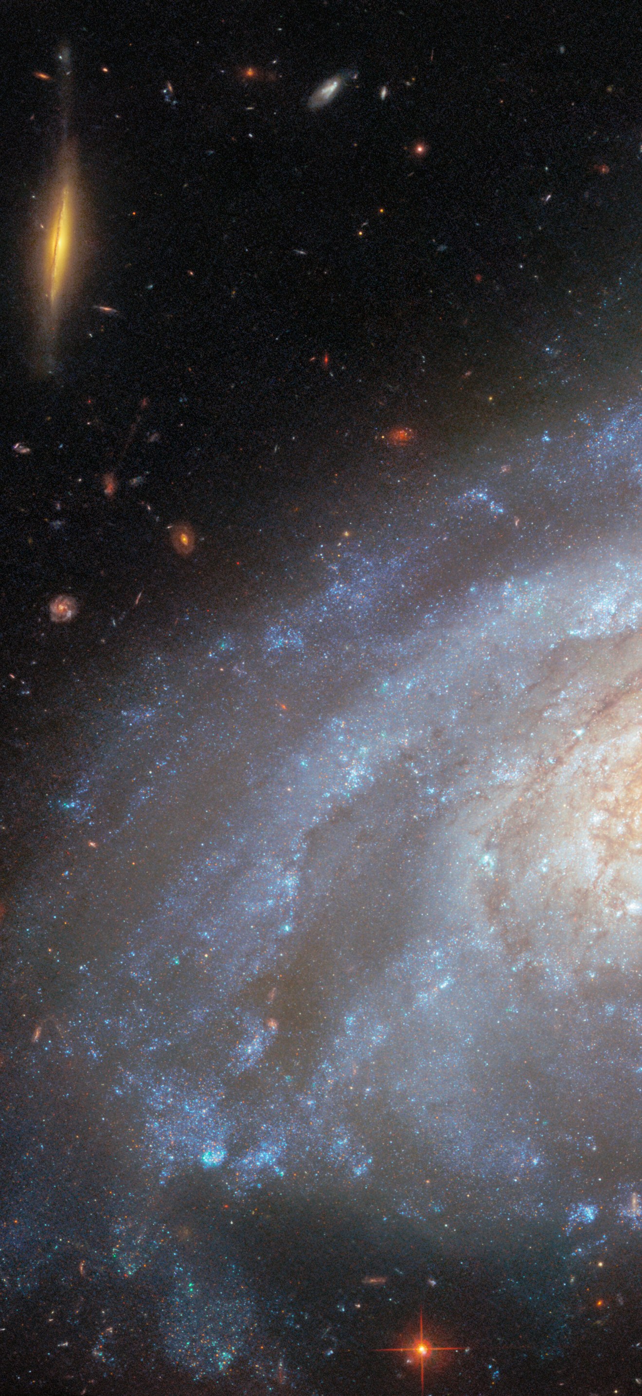 Focusing on NGC 3370