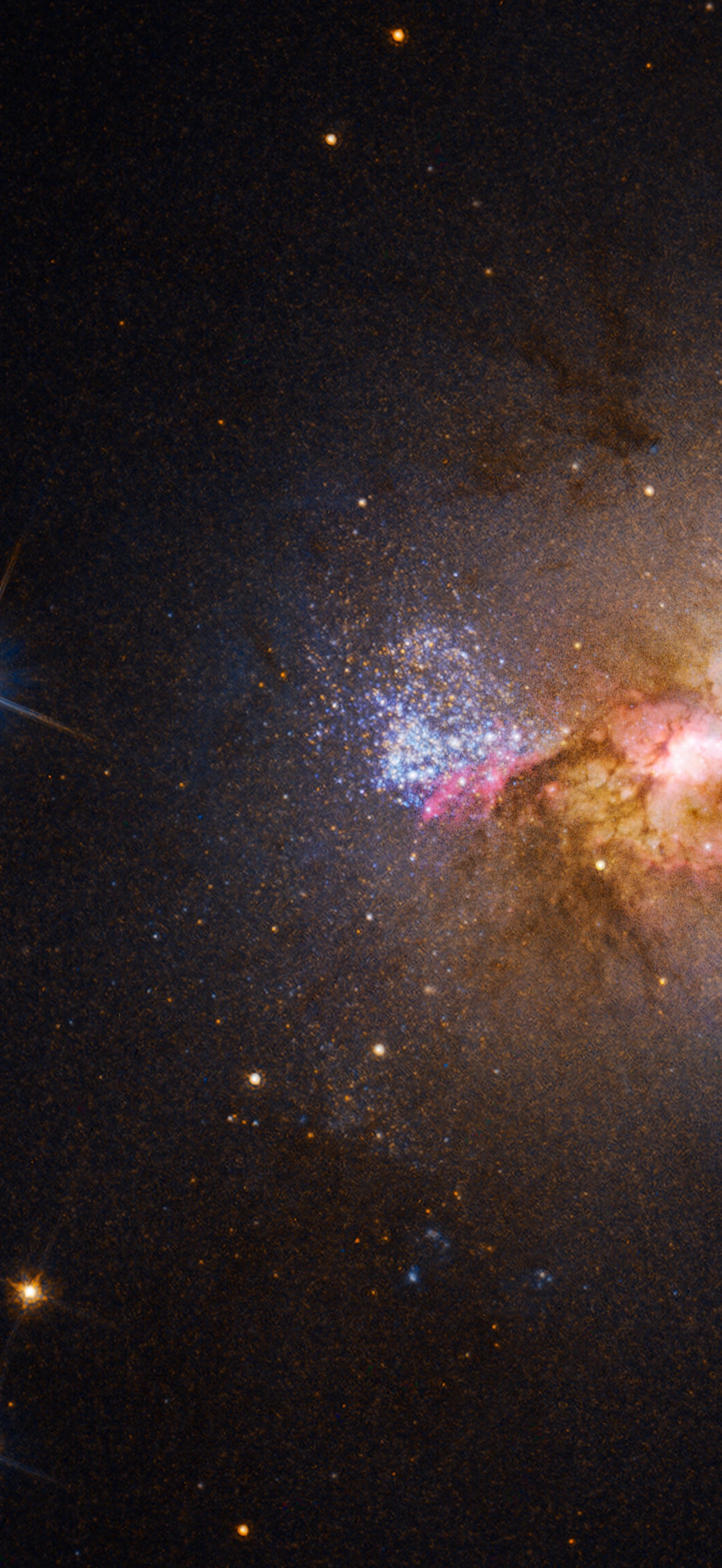Hubble Finds a Black Hole Igniting Star Formation in a Dwarf Galaxy