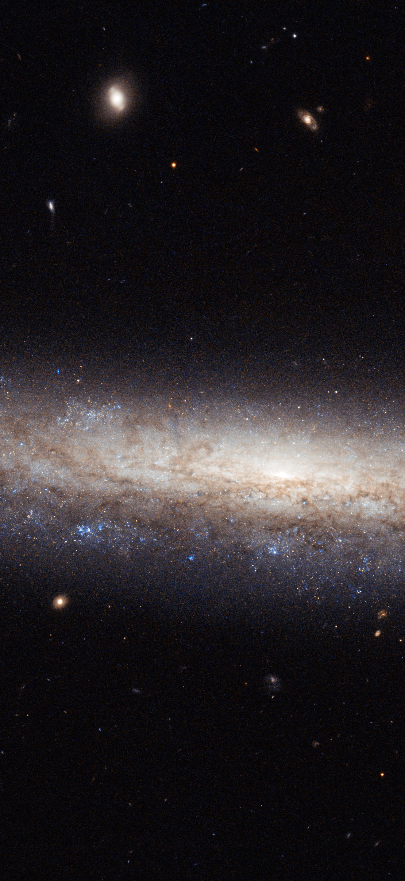 A dusty spiral in Virgo