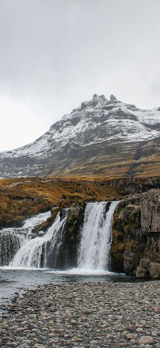 Waterfall in Iceland