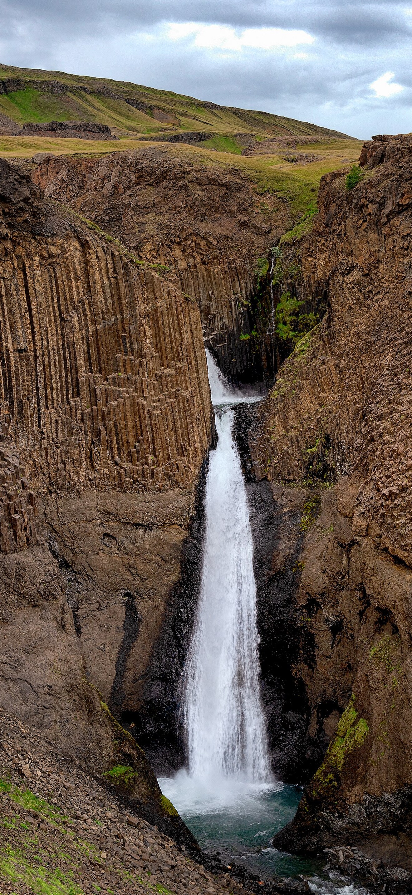Litlanesfoss Waterfall, Iceland