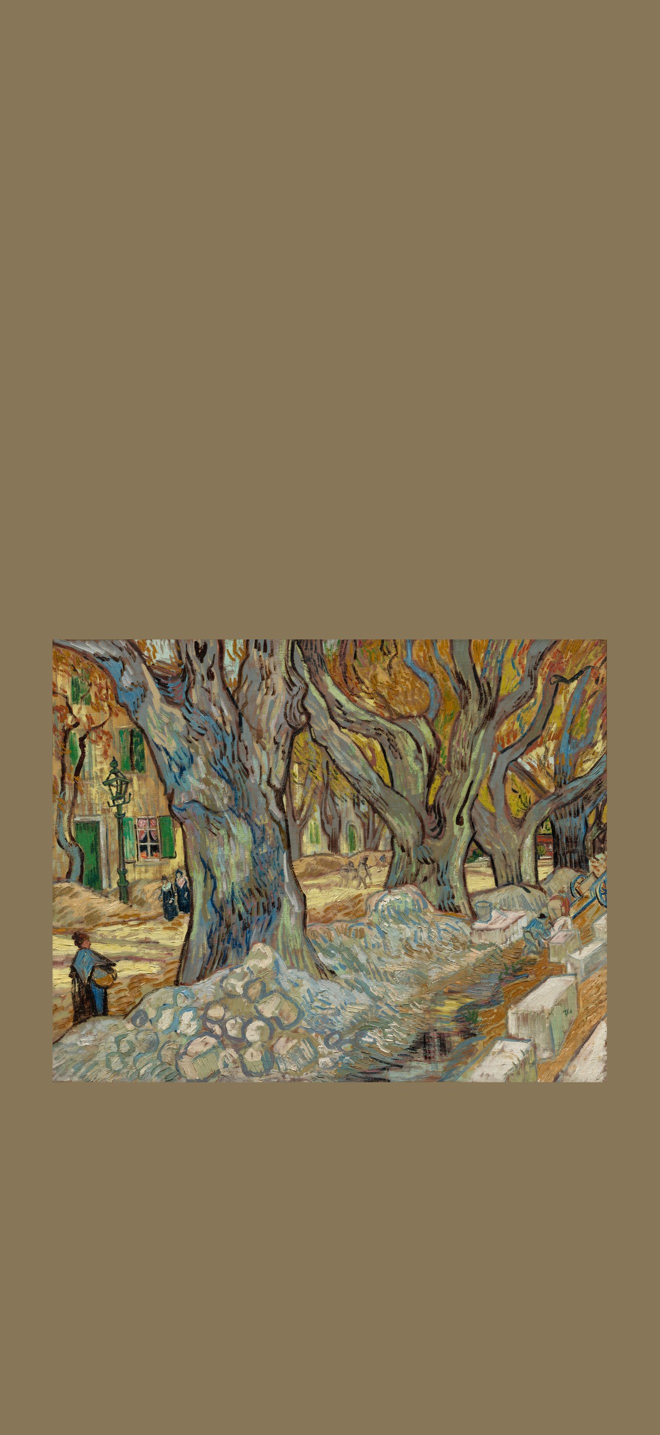 The Large Plane Trees