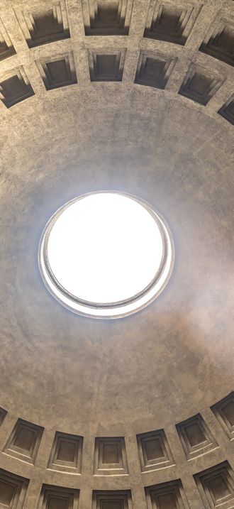 Pantheon (Rome), Dome interior