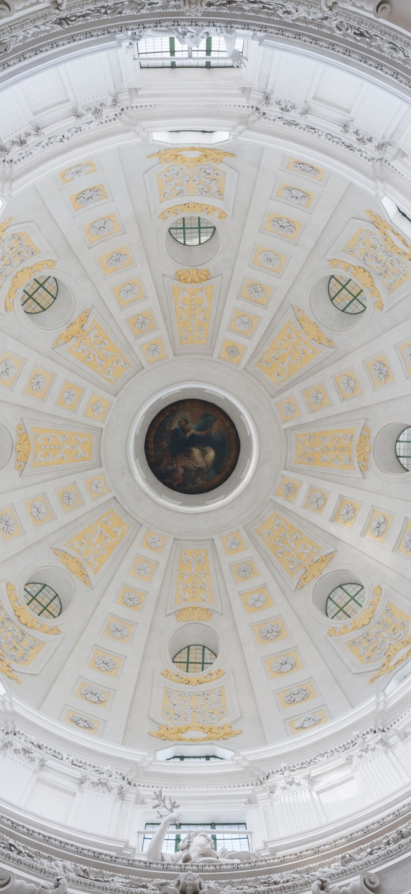 Dome inside Theatinekirche Munich