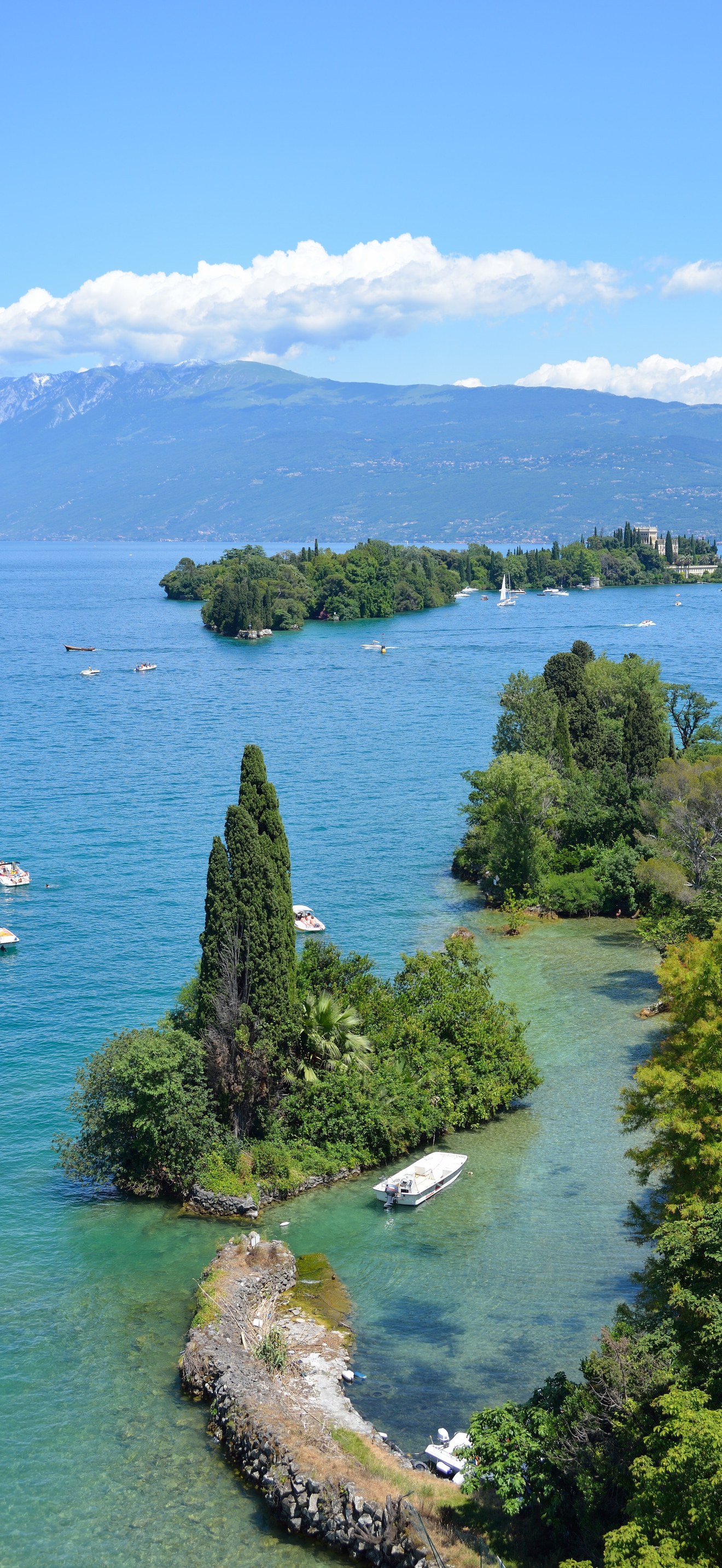 Lake Garda - San Felice del Benaco, Brescia, Italy - June 30