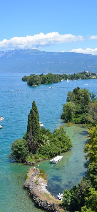 Lake Garda - San Felice del Benaco, Brescia, Italy - June 30