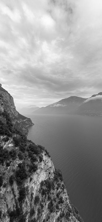 Lake Garda - Tremosine, Brescia, Italy - October 18