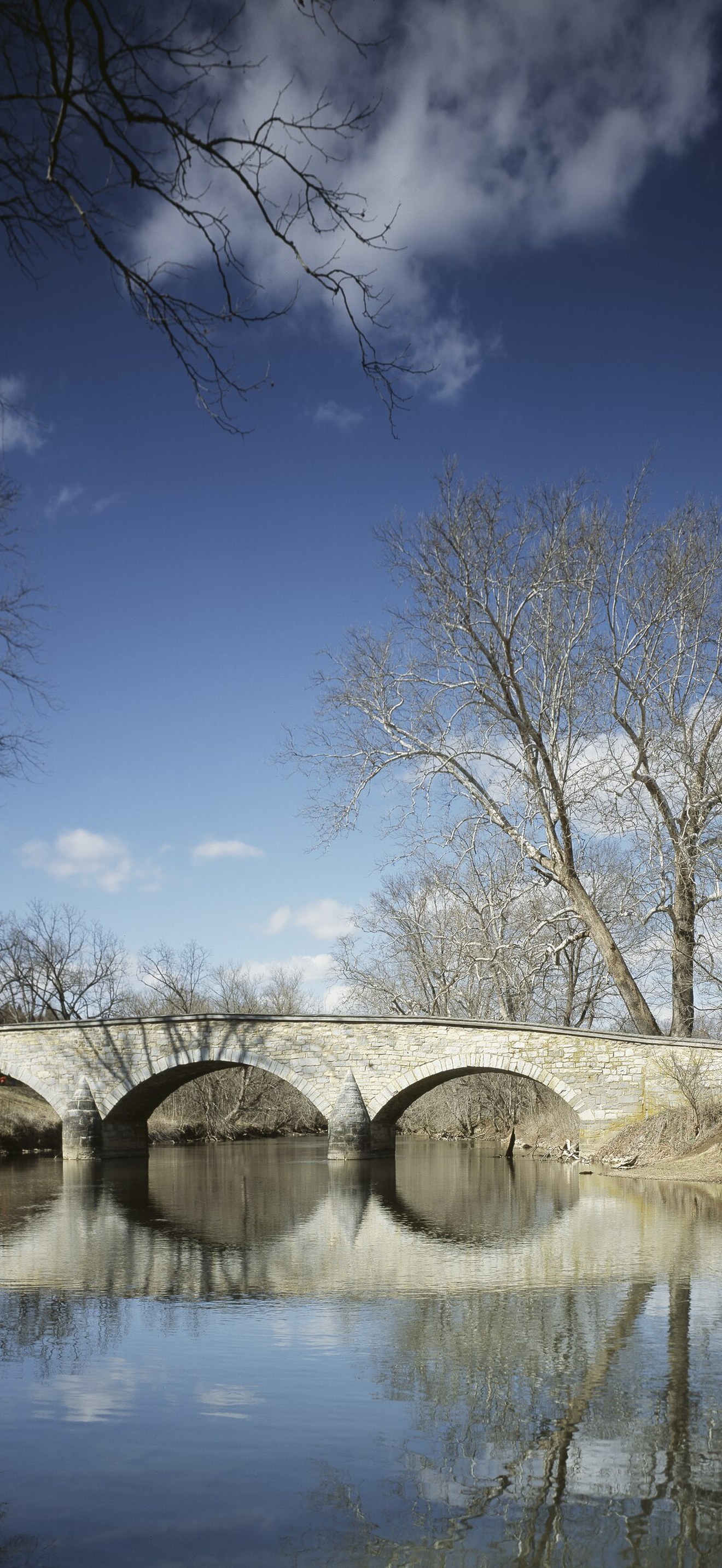 Antietam battlefield's Burnside's Bridge, near Sharpsburg, Maryland