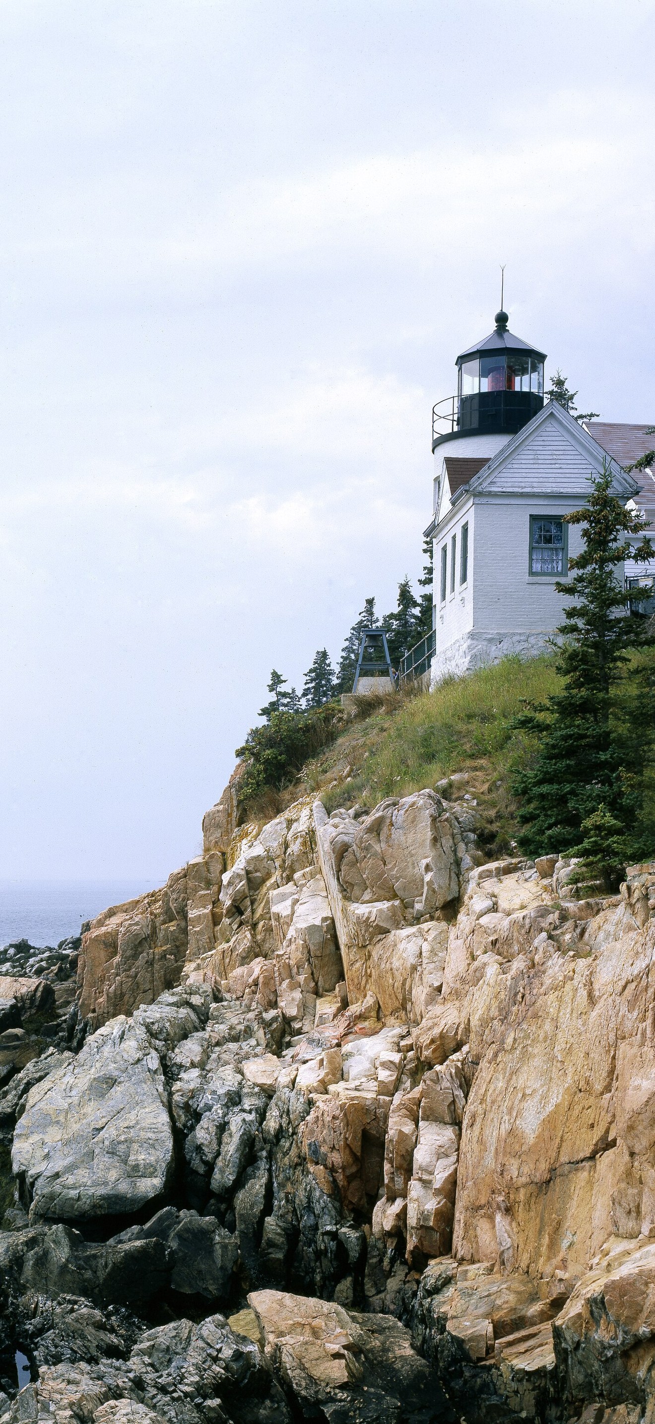Bass Harbor Head lighthouse built in 1858, Bass Harbor, Maine
