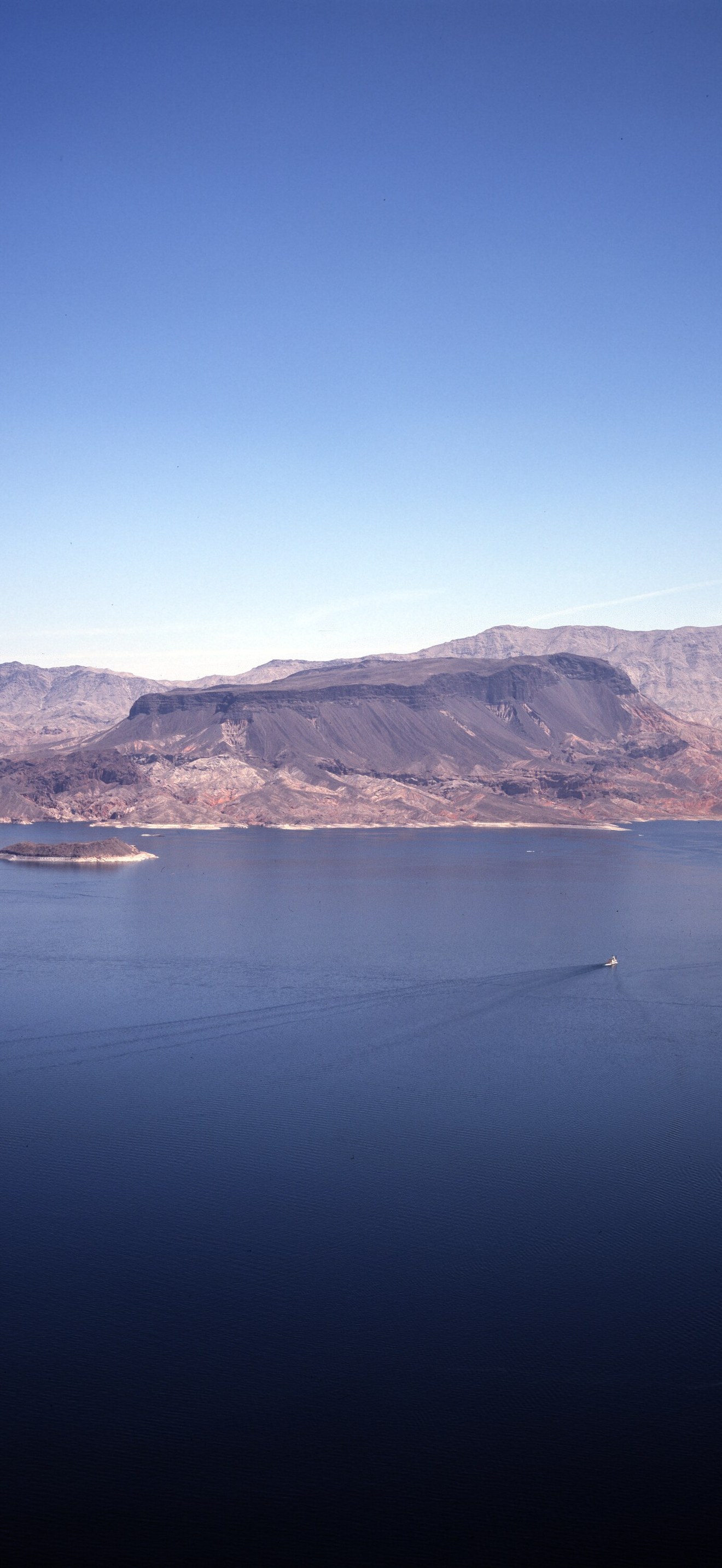 Lake Mead National Recreation Area, formed by the creation of Hoover Dam, near Boulder Cit