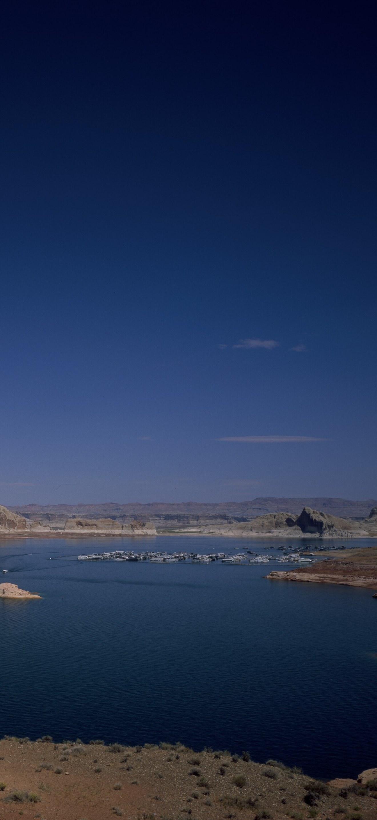 Lake Powell, most of which is in Utah but spills into Arizona