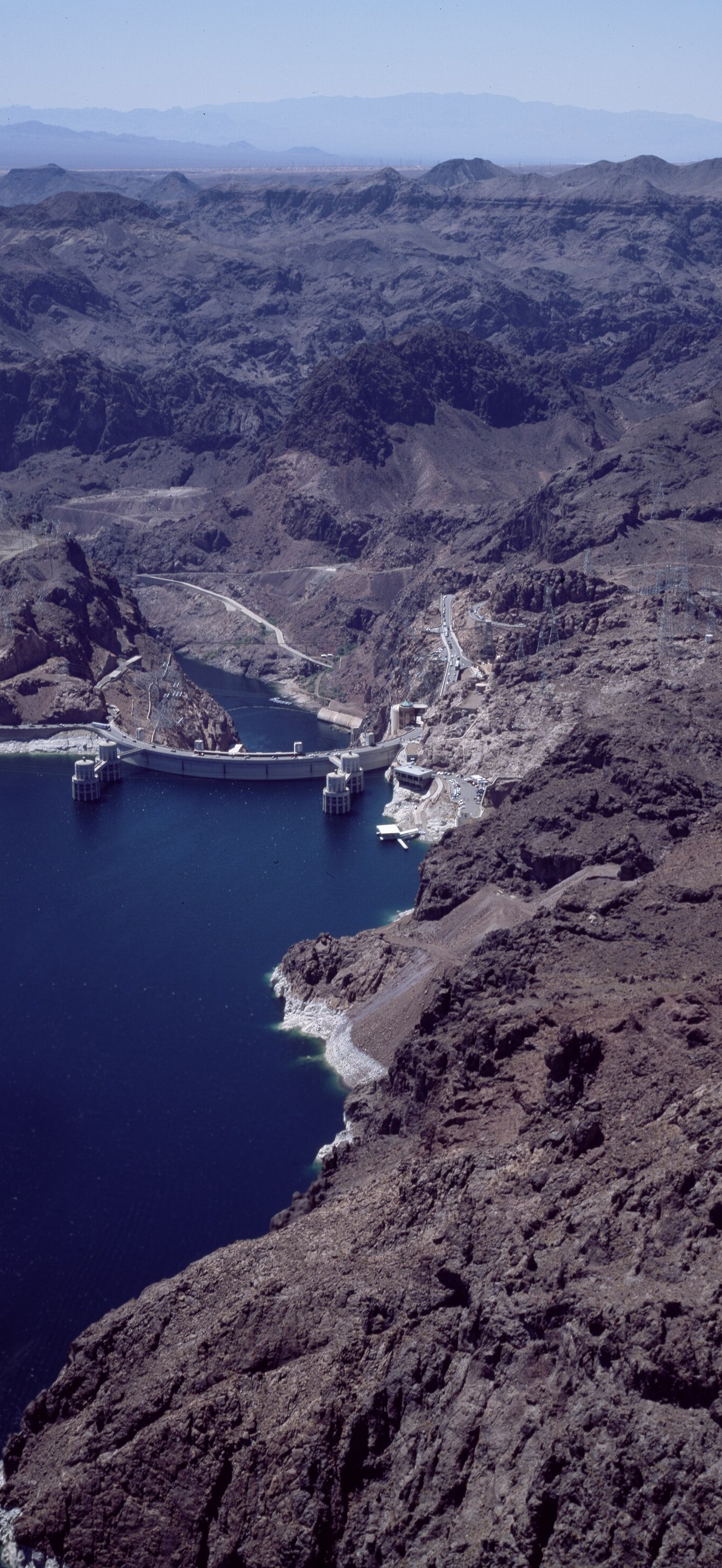 Lake Mead National Recreation Area, created by the building of Boulder (later Hoover) Dam,