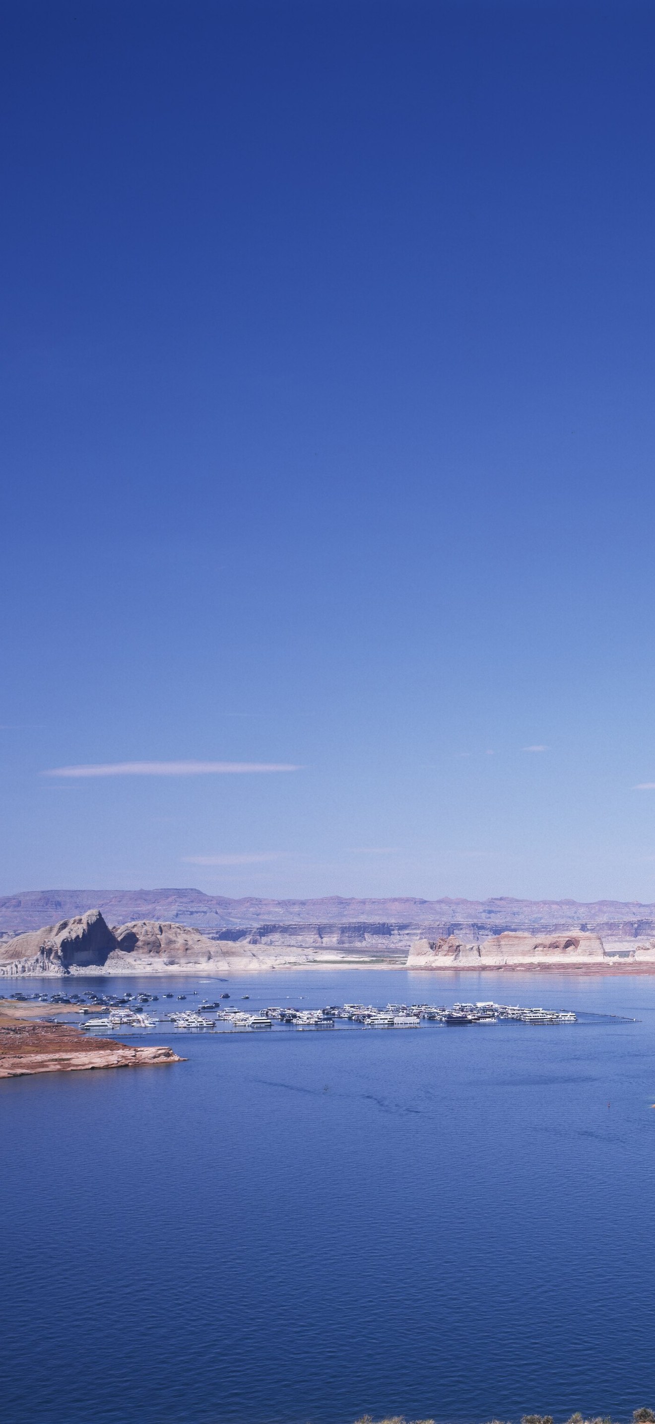 Lake Powell in Arizona, which also extends into Utah