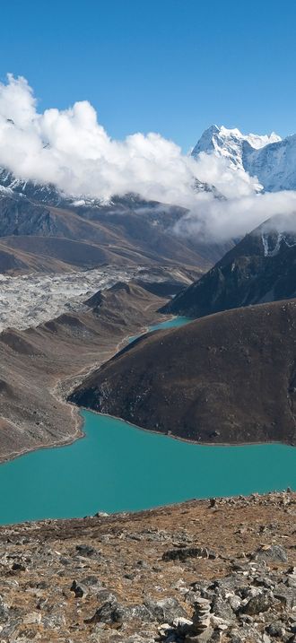 Gokyo Ri summit, Gokyo Lake, Nepal, Himalayas