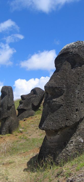 Moai Rano raraku