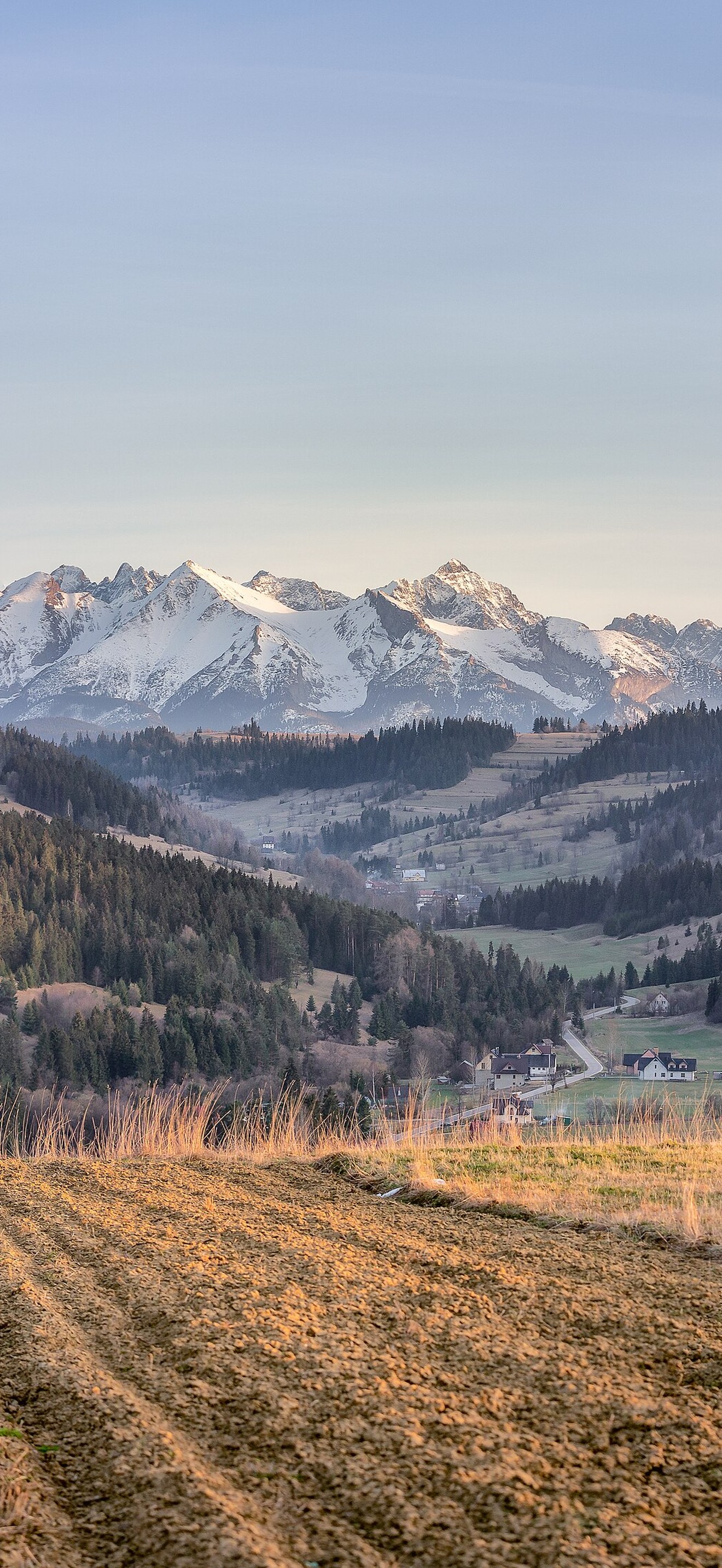 Tatry - panorama z Polskiego Spiszu