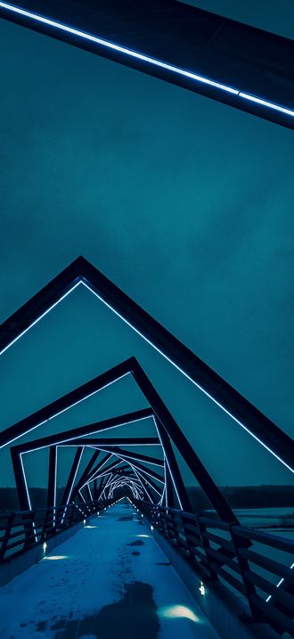 High Trestle Trail Bridge, Madrid, Iowa, United States