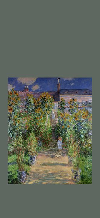 Monet's Garden at Vétheuil