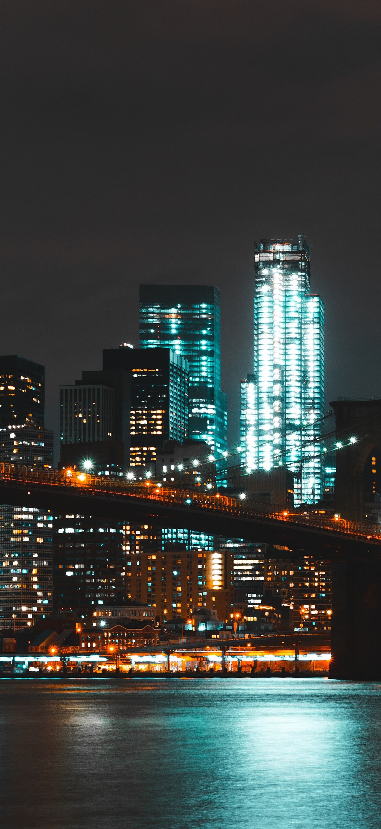 Brooklyn Bridge at night