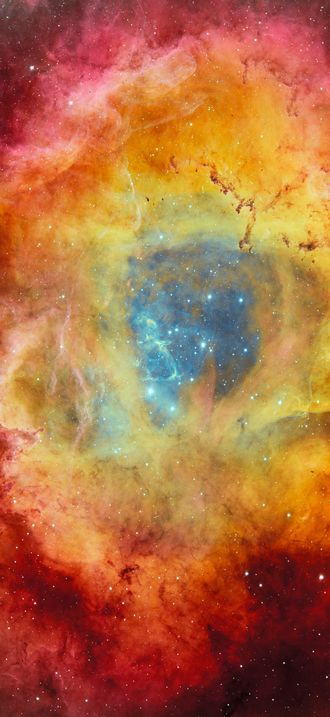 Rosette Nebula Captured with DECam