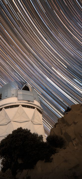 Nicholas U. Mayall Beneath Star Trails