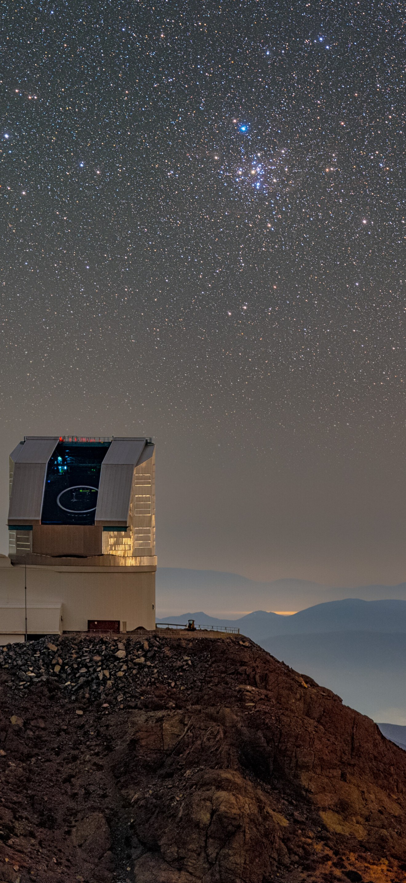 Rubin with M41 during First Look Observations