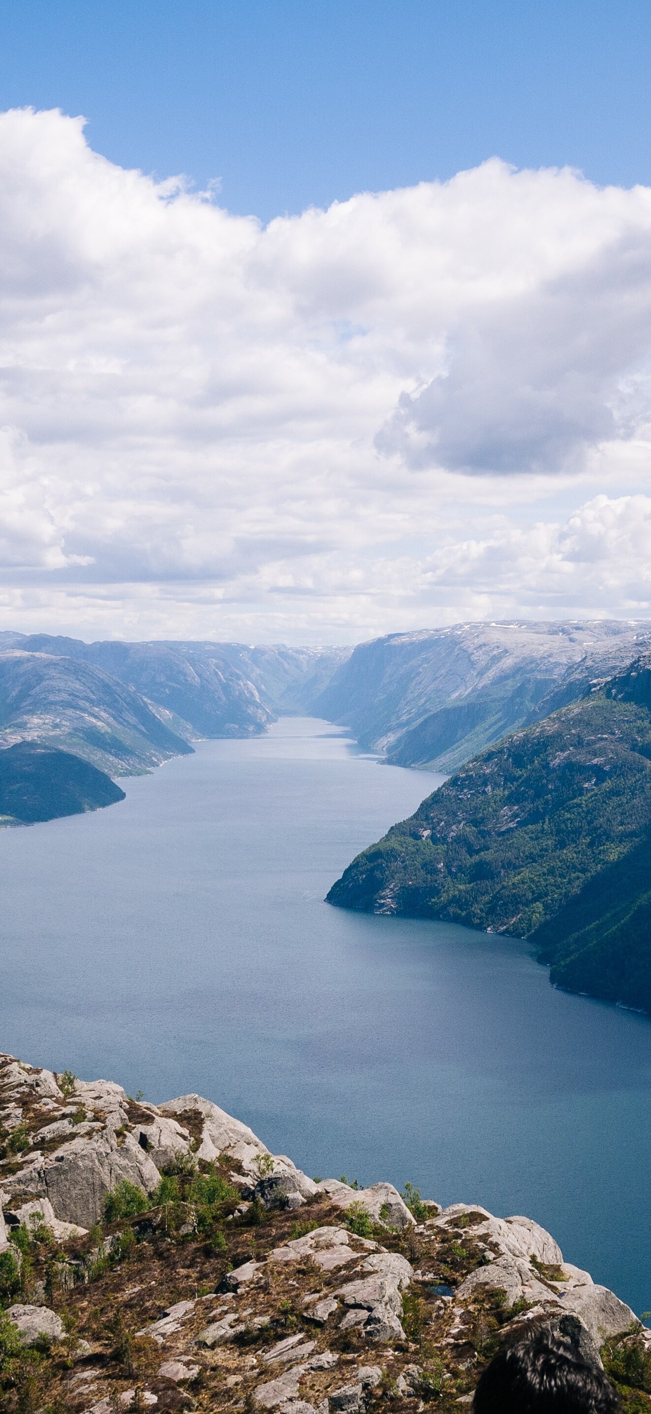 Lysefjorden, view from Preikestolen