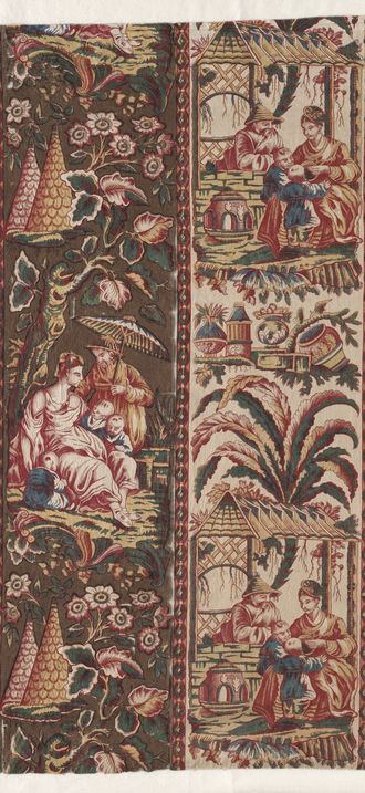 Length of Chinoiserie Chintz