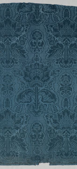 Fragment of Figured Silk for Upholstery