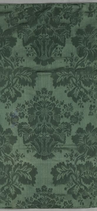 Length of Silk Damask Textile