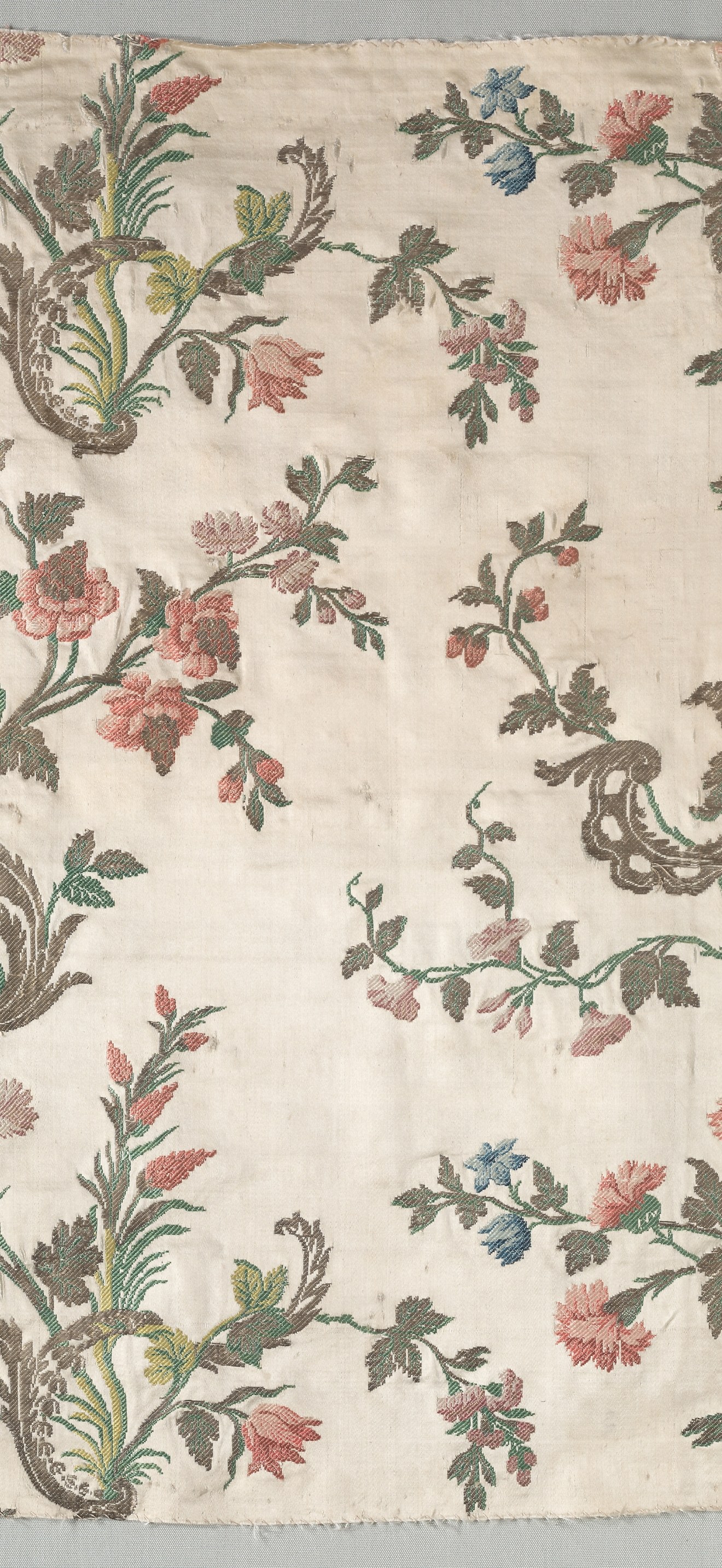 Fragment of Satin Brocade