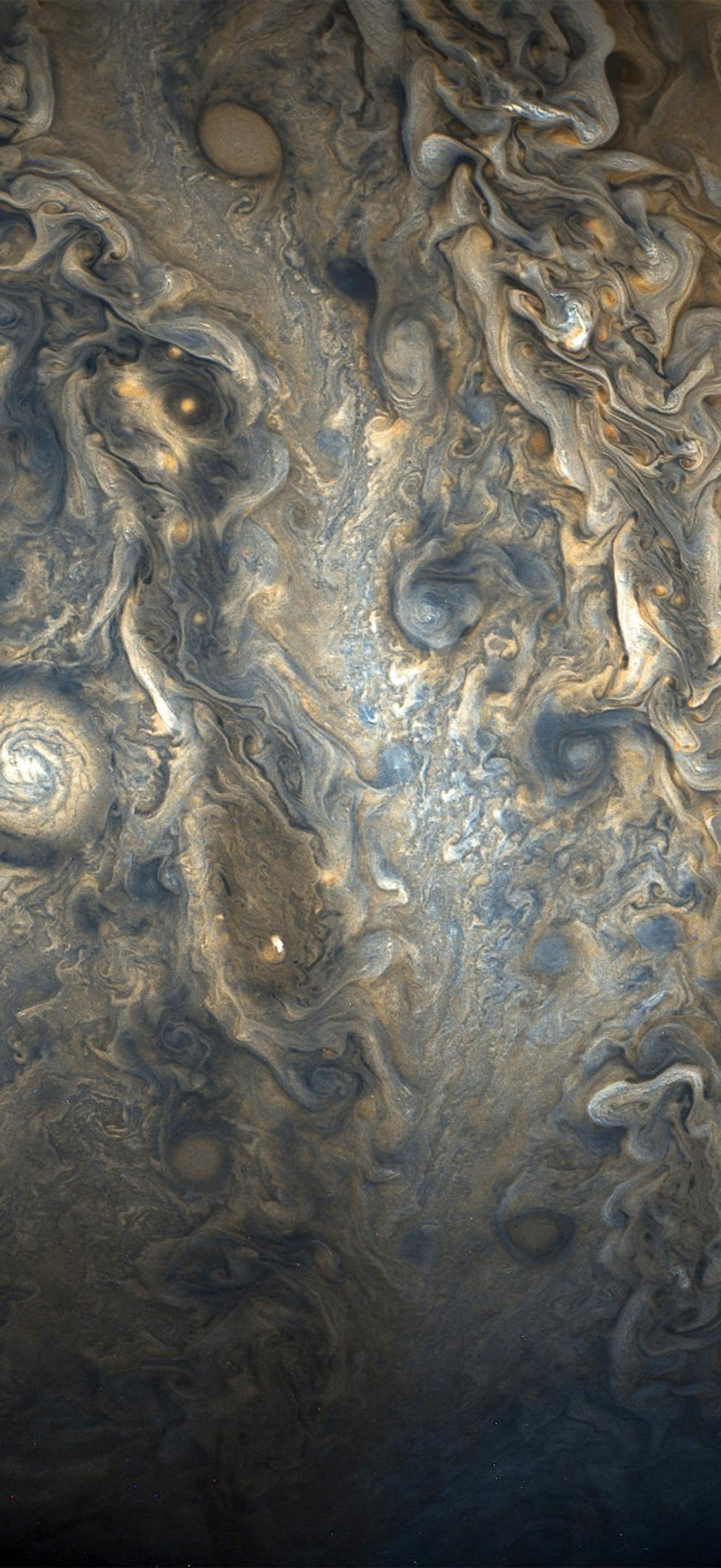 Jupiter's Stunning Southern Hemisphere