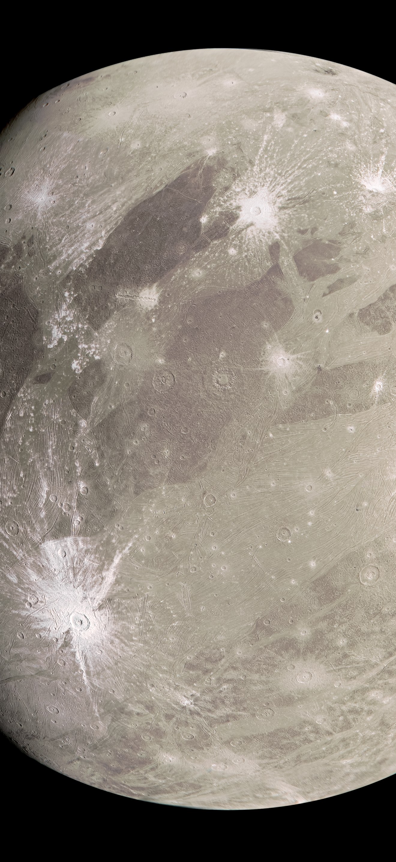 Ganymede - Perijove 34 Composite