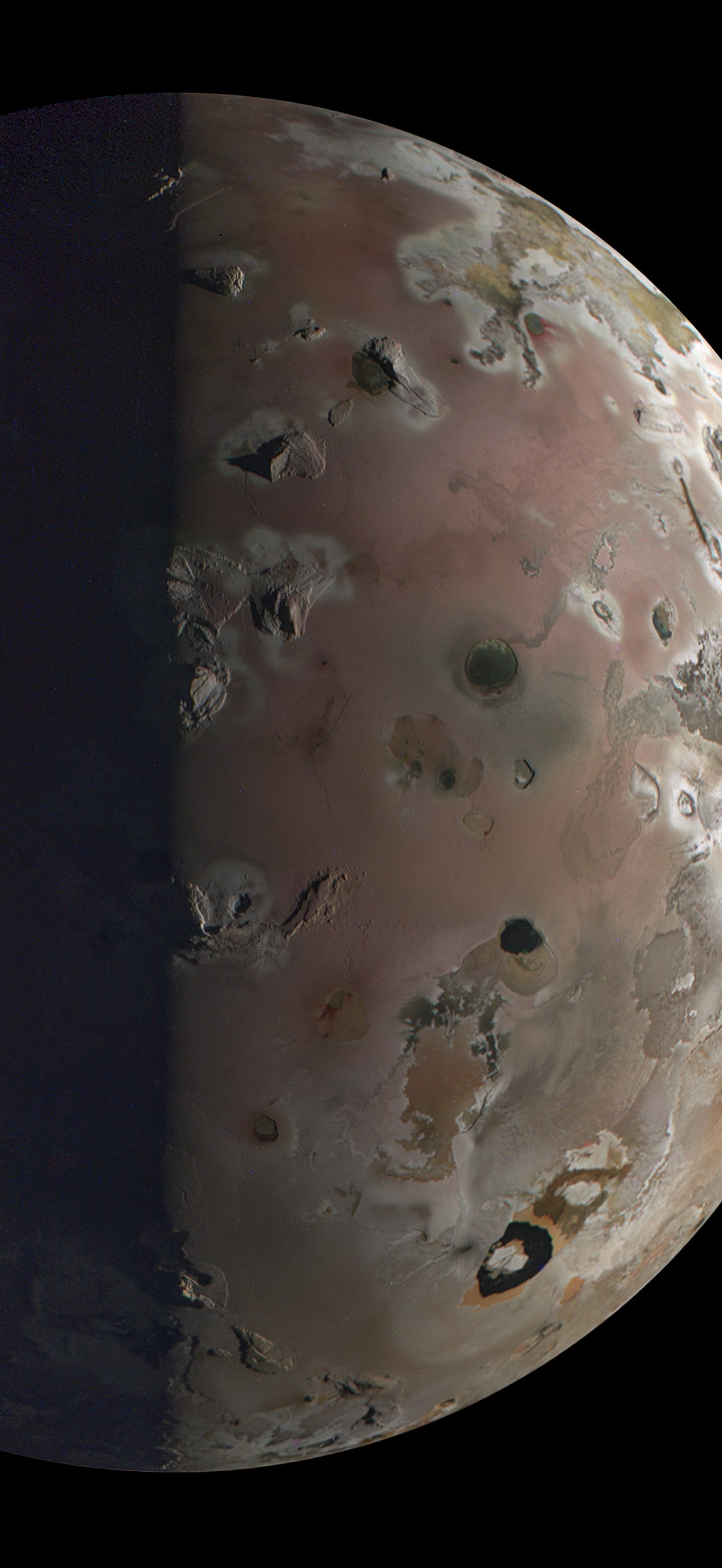 Io imaged by Juno spacecraft