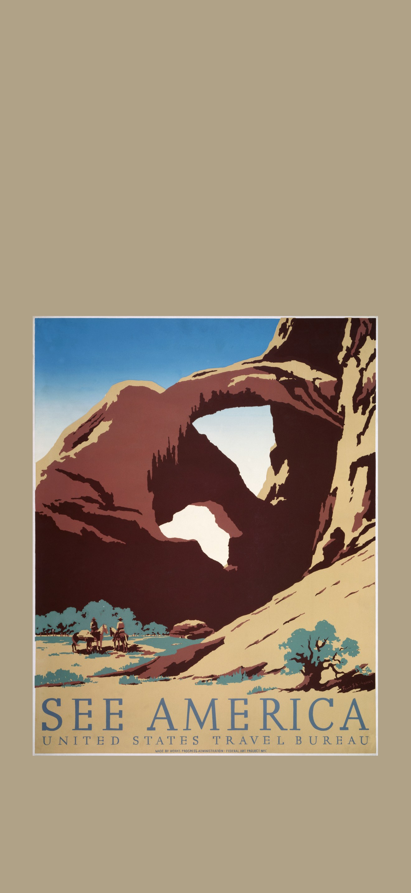 See America, WPA poster, ca. 1938