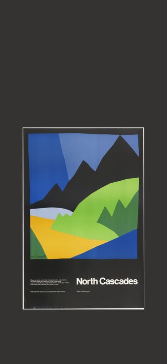 North Cascades National Park Poster, 1972