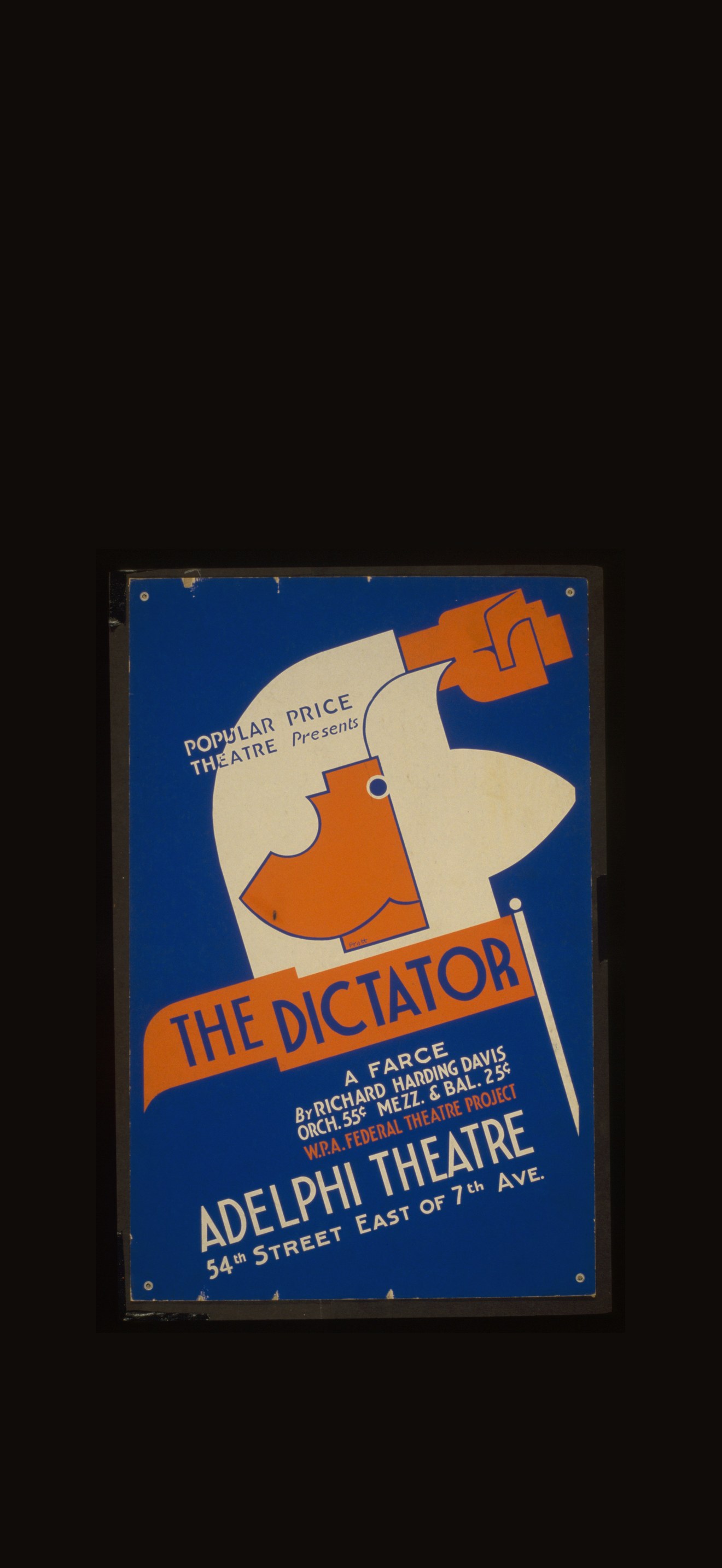 Popu lar Price Theatre presents "The dictator"