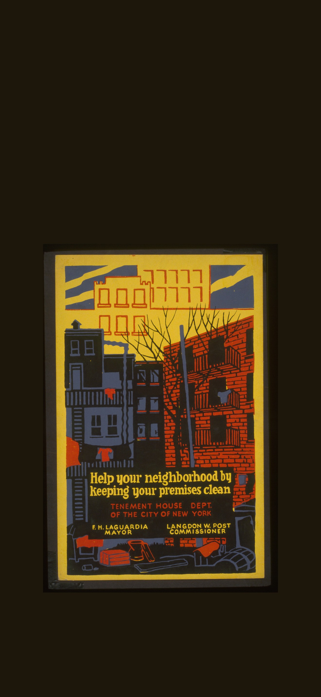 Help your neighborhood by keeping your premises clean