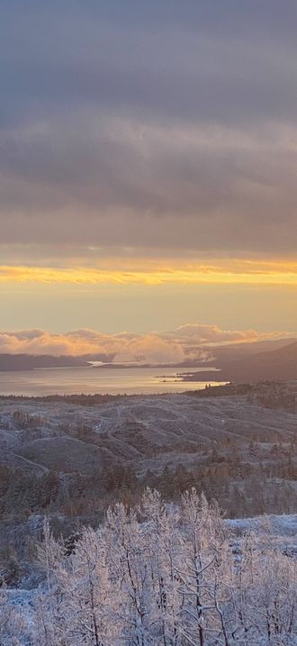 South Cow Mountain Snow