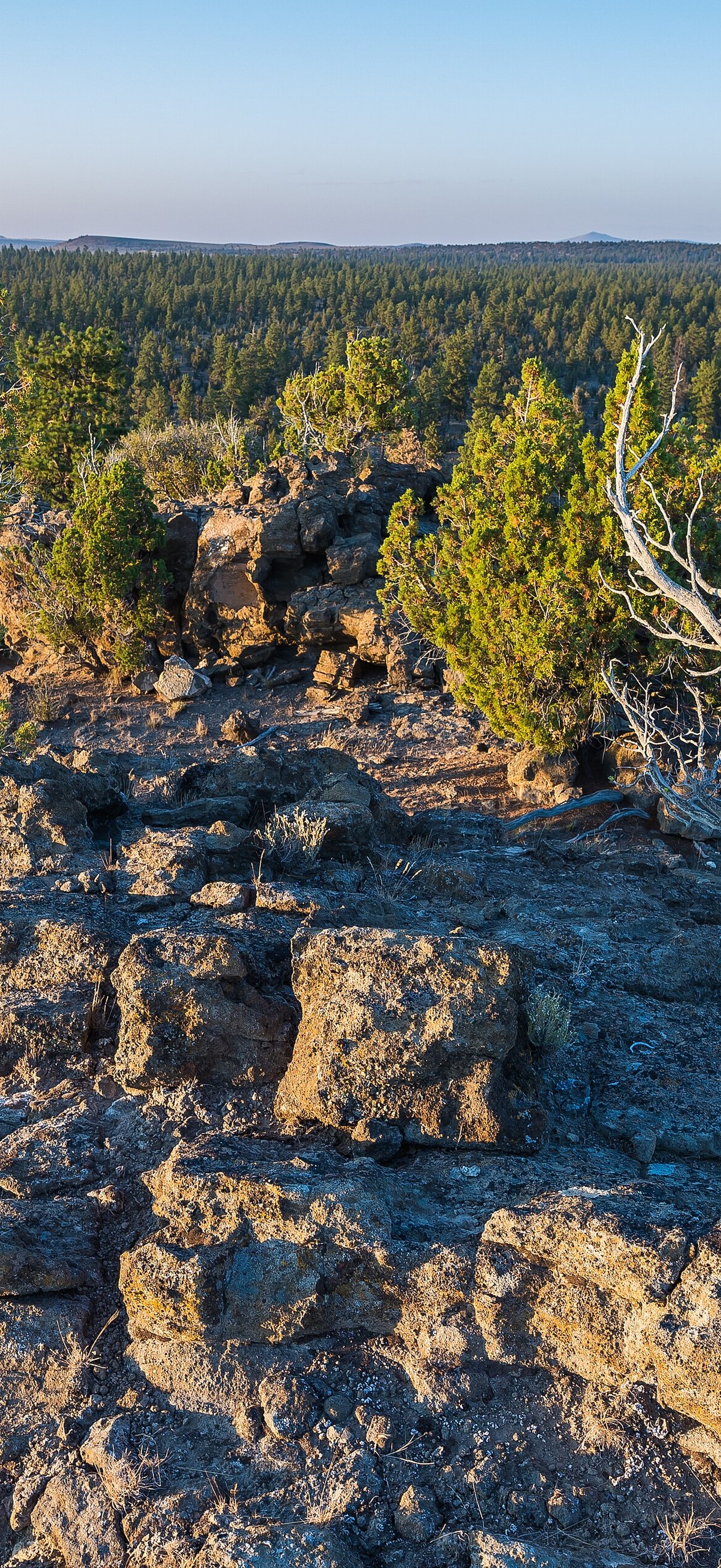 Sunset atop Sand Rock in Lost Forest