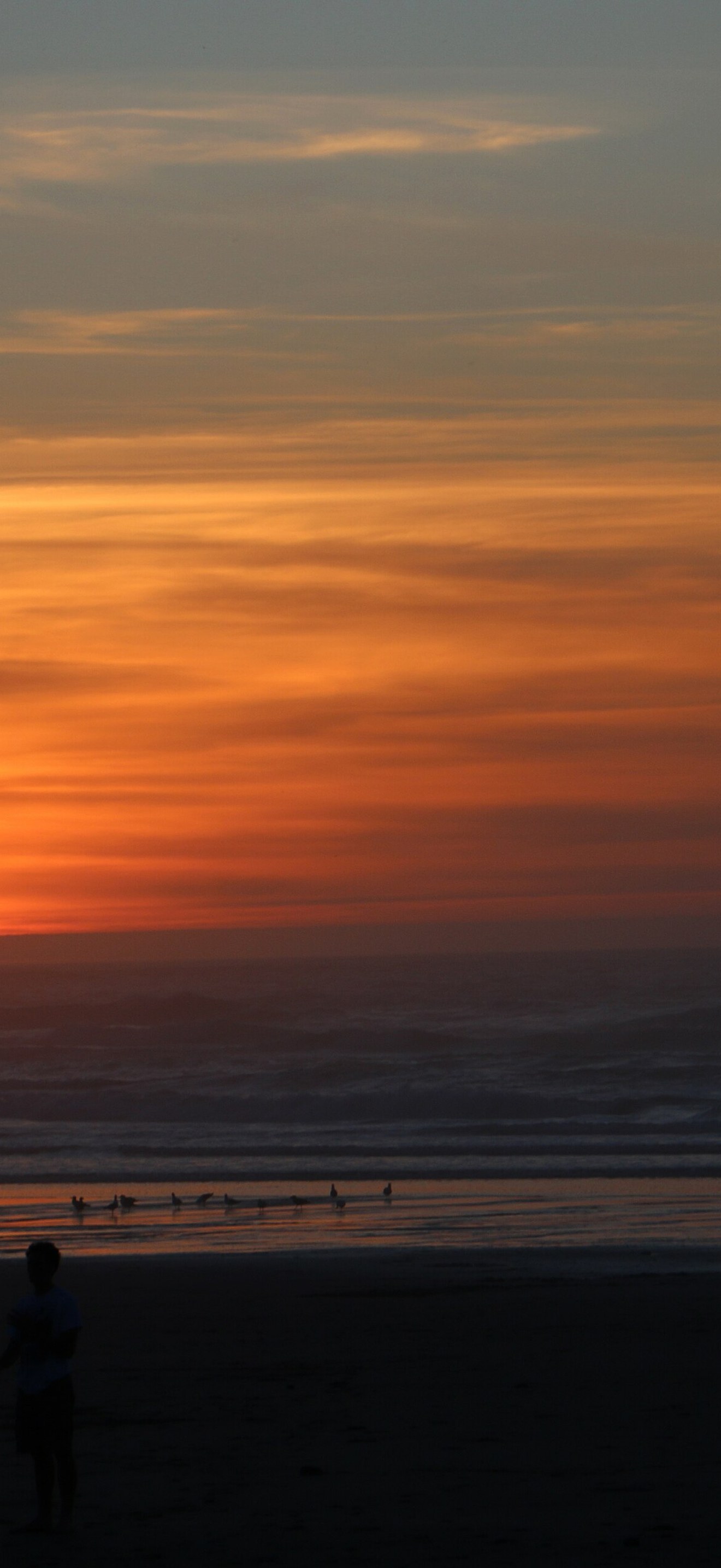 Sunset at Bastendorff Beach