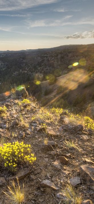 Sunset at the North Fork Crooked Wild and Scenic River