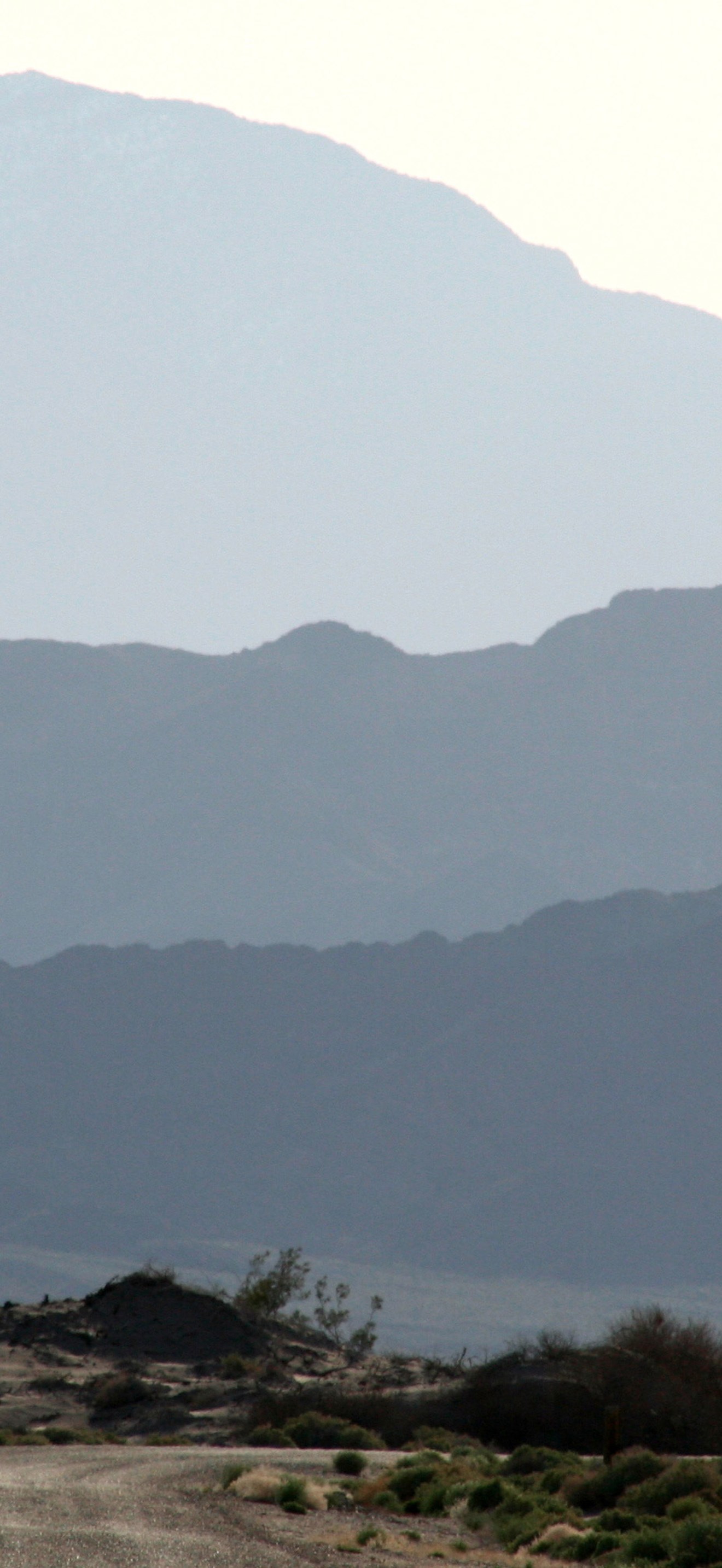 Blue Mountains above Ash Meadows NWR